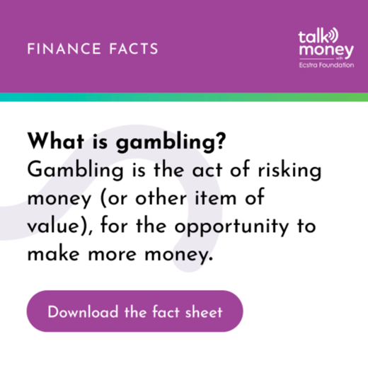 Gambling Fact sheet image