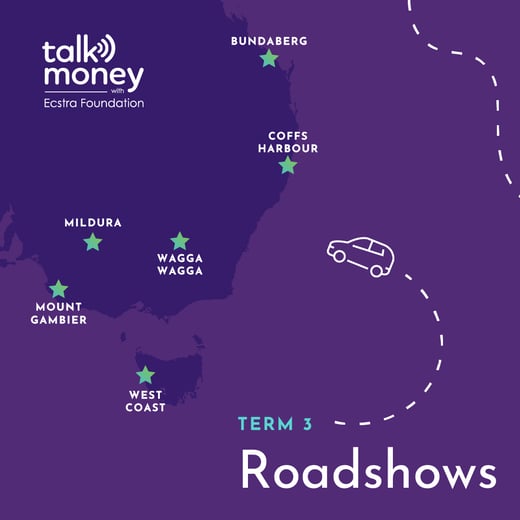 Term 3 roadshow to Tasmania