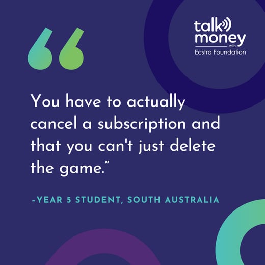 What students say about Talk Money workshops